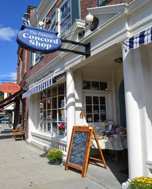 The Famous Concord Shop (renamed Concord Cookware in 2013), Concord, Ma.