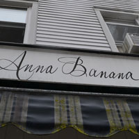 Anna Banana, Sound Beach Ave., Old Greenwich, Ct.