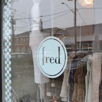 Fred Boutique, Sound Beach Ave., Old Greenwich, Ct.
