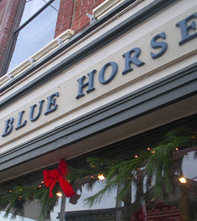 The Blue Horse Children's Shop, West Main St., Downtown Mystic, Ct.