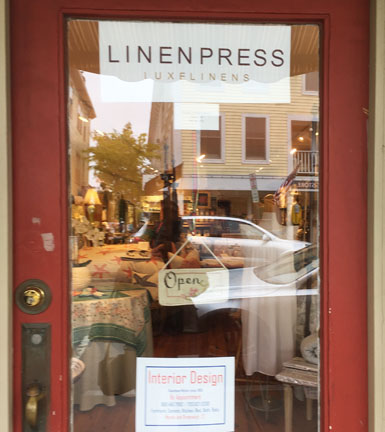 Linen Press, 44 West Main St., Mystic