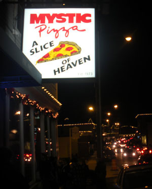 Mystic Pizza, Downtown Mystic, Ct.