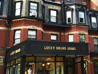 Lucky Brand, Newbury St., Boston, Mass.