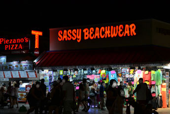 Sassy Beachwear, boardwalk, Ocean City, Md.