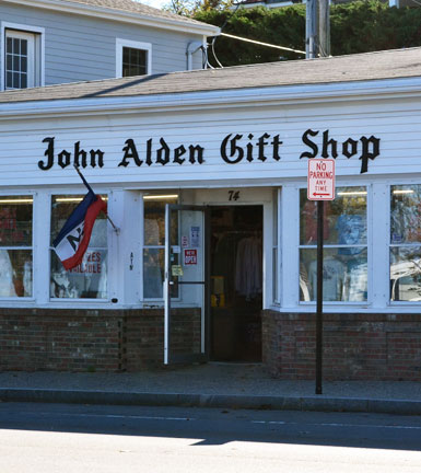 John Alden Gift Shop, Water St., Plymouth