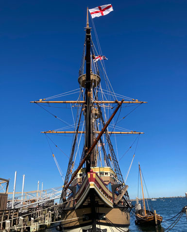 Mayflower II, Plymouth Harbor, Pilgrim Memorial State Park, Plymouth, Ma.