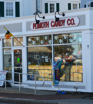 Plimoth Candy Co., Water St., Plymouth, Mass.