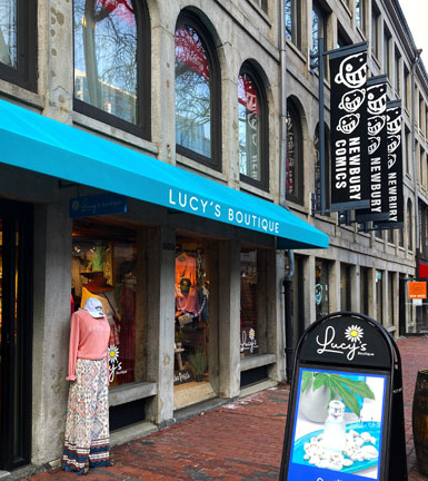 Lucy's Boutique, North Market, Faneuil Hall Marketplace, Boston, Ma.