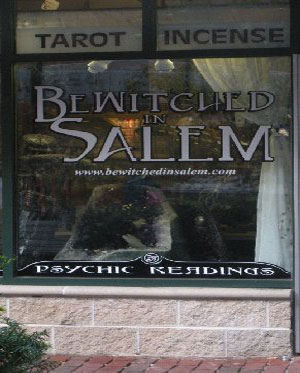Betwitched in Salem Shop, Salem, Ma.