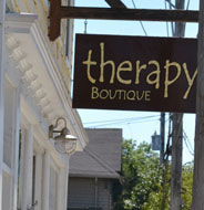 Therapy Boutique, Main St., Downtown Wakefield, R.I.