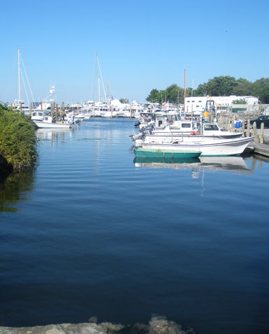 Wickford Harbor at end of Main St., Wickford, R.I.