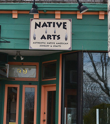 Native Arts Gallery, Main St., Bar Harbor