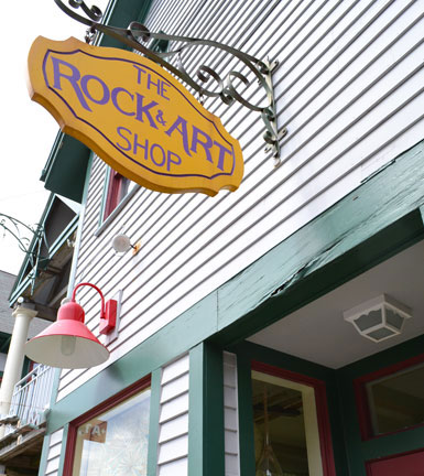 Rock and Art Shop, Cottage St., Bar Harbor, Maine