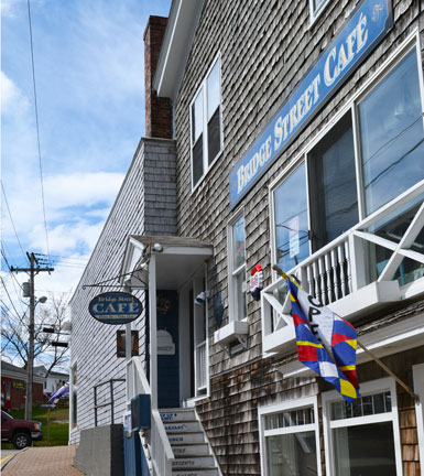 Bridge Street Cafe, Bridge St., Boothbay Harbor