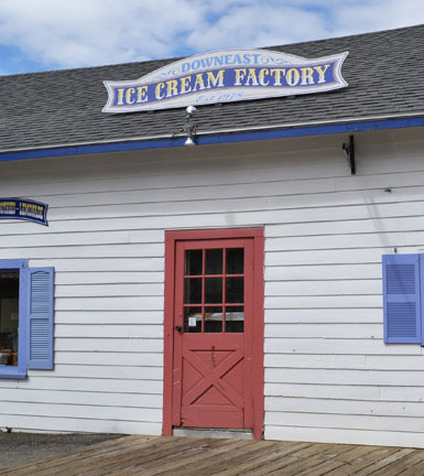 Downeast Ice Cream Factory, By Way, Boothbay Harbor