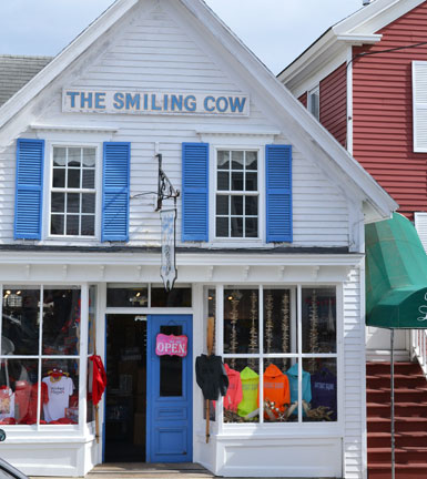 Smiling Cow, Commercial St., Boothbay Harbor