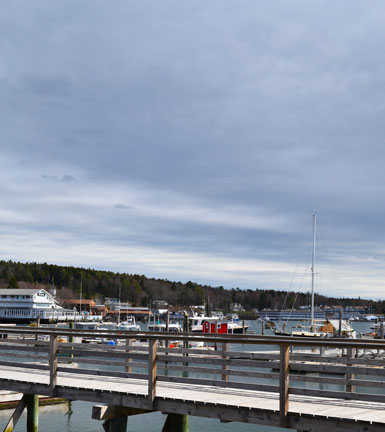 Boothbay Harbor view, Maine