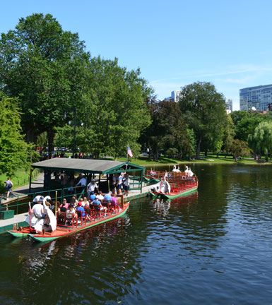 Swan Boats, Boston Public Garden, Boston, Ma.
