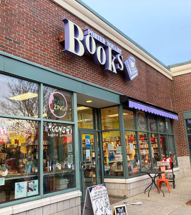 Porter Square Books, White St., off Mass. Ave. in the Porter Sq. Shopping Ctr., Cambridge