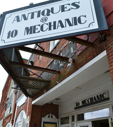 Antiques at 10 Mechanic, Mechanic St., Camden, Maine