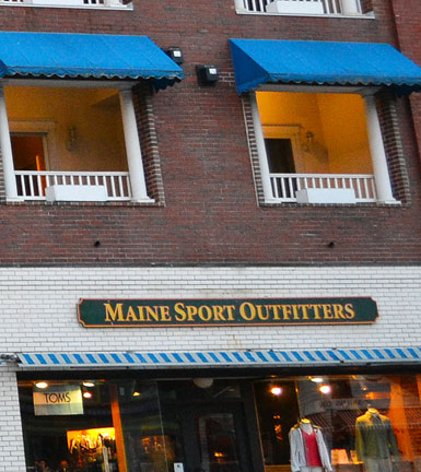 Maine Sport Outfitters, Main St., Camden