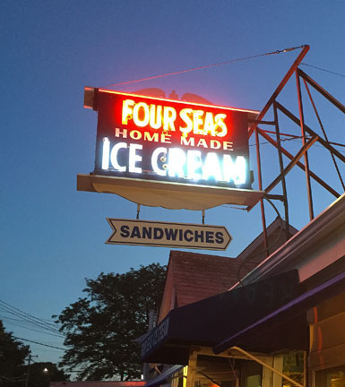 Four Seas Ice Cream, Centerville, Cape Cod, Ma.