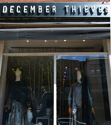 December Thieves Boutique, Charles St., Boston
