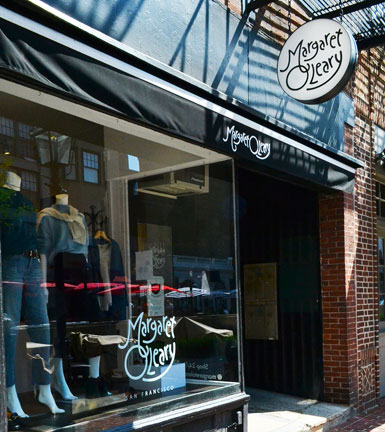 Margaret O'Leary, clothing boutique, Charles St., Boston