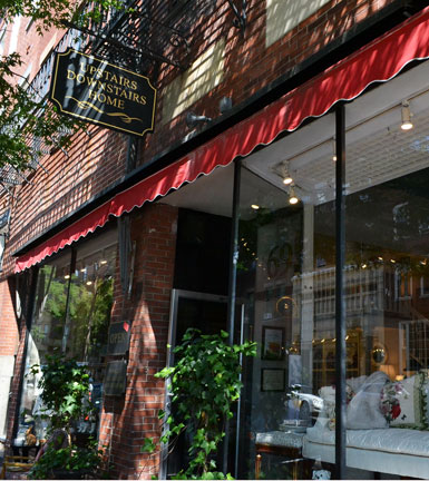 Upstairs Downstairs Antiques and Accessories, Charles St., Boston, Ma.