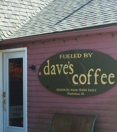Dave's Coffee, Old Post Rd., Route 1, Charlestown, R.I.