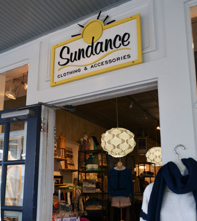 Sundance Clothing co., Main St., Chatham
