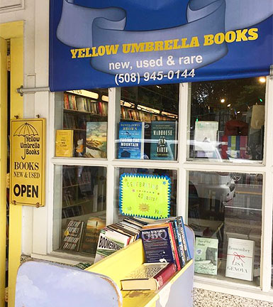 Yellow Umbrella Books, Main St., Chatham, Cape Cod
