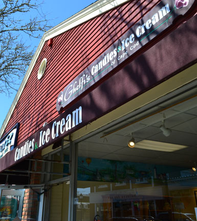 Ghefli's Candies and Ice Cream, Main St., Falmouth, Ma.
