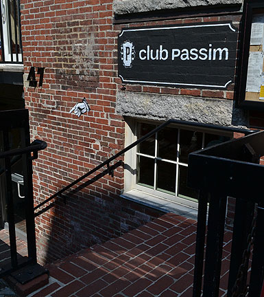 Club Passim, Palmer St. off of Church St., Harvard Square