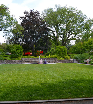 Sunken Garden, Radcliffe Yard, Harvard University, Harvard Square