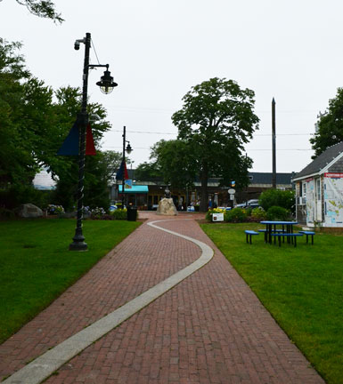Walkway to the Sea, path connecting Main St. and Hyannis Harbor, Downtown Hyannis