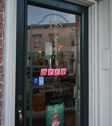 Christine D'Anjou Shop, Washington St., Marblehead