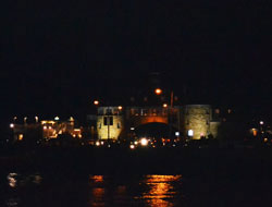 The Towers at night, Narragansett Pier, Narragansett, R.I.