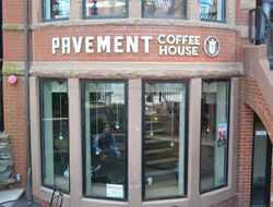 Pavement Coffee House, Newbury St., Boston, Ma.