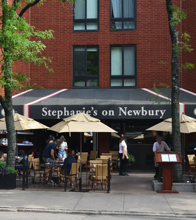 Stephanie's on Newbury, Newbury St., Boston