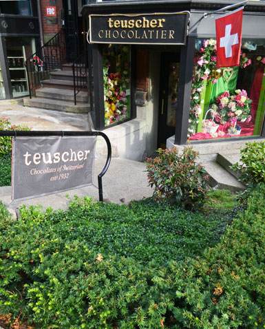 Teuscher Chocolates of Switzerland, Newbury St., Boston, Mass.