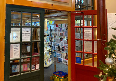Jabberwocky Bookshop, Tannery Marketplace, Water St., Newburyport, Mass.