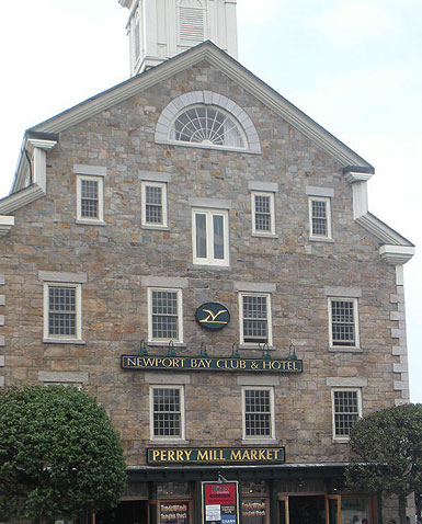 Perry Mill Market shops and Newport Bay Club and Hotel, Thames St. and Memorial Blvd., Newport, R.I.