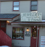Jewelry by Tim Psaledakis and Friends, Norcross Circle, North Conway Village, N.H.