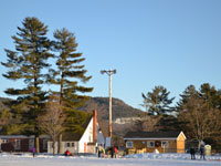 Schouler Park, Ice Skating rink Winter 2013, North Conway Village, N.H.