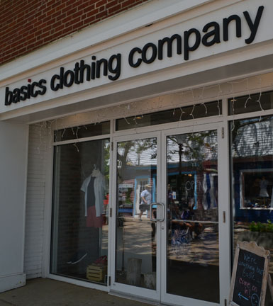 Basics and Eastaway Clothing, Circuit Ave., Oak Bluffs, M.V.