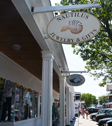 Nautilus Jewelry and Gifts, Circuit Ave., Oak Bluffs, M.V.