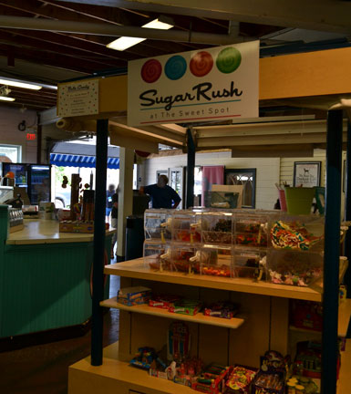 Sugar Rush at Sweet Spot, Dockside Marketplace, Circuit Ave. Ext., Oak Bluffs, M.V.