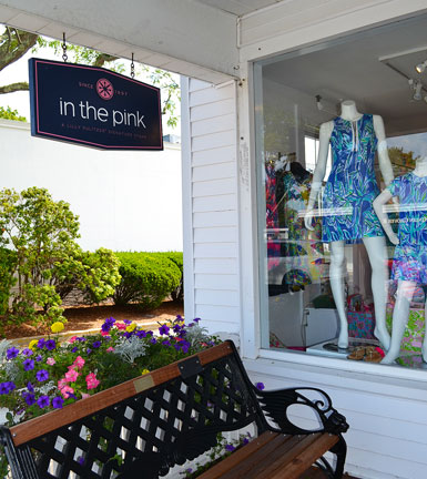 Lilly Pulitzer shop, formerly called In the Pink, Wianno Ave., Osterville