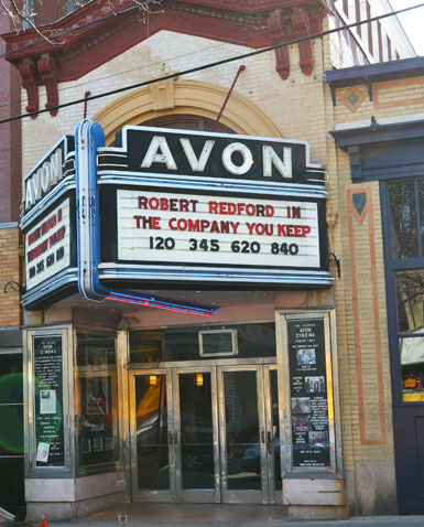 Avon Cinema on Thayer St., East Side, Providence, R.I.